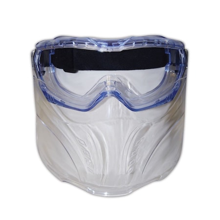 Magid Safety Goggles w/ Snap On Facemask, Anti-Fog & Anti-Scratch, Indirect Vented, Gemstone Series GFS360AFC